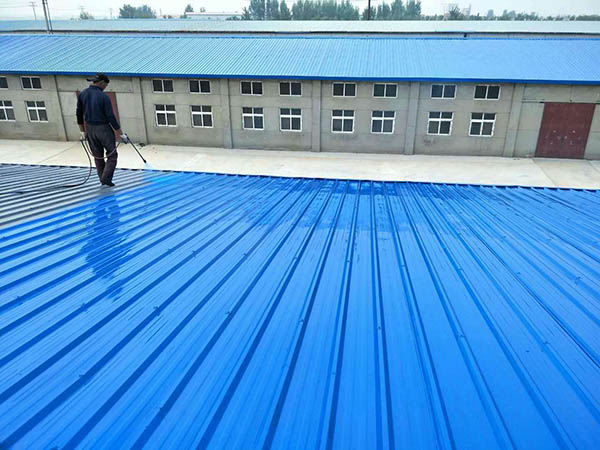 扎鲁特 彩钢瓦喷漆翻新工业厂房、仓库
